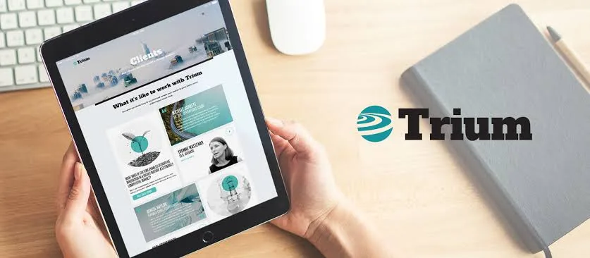 The Trium Group — selected work by Madplum Creative.