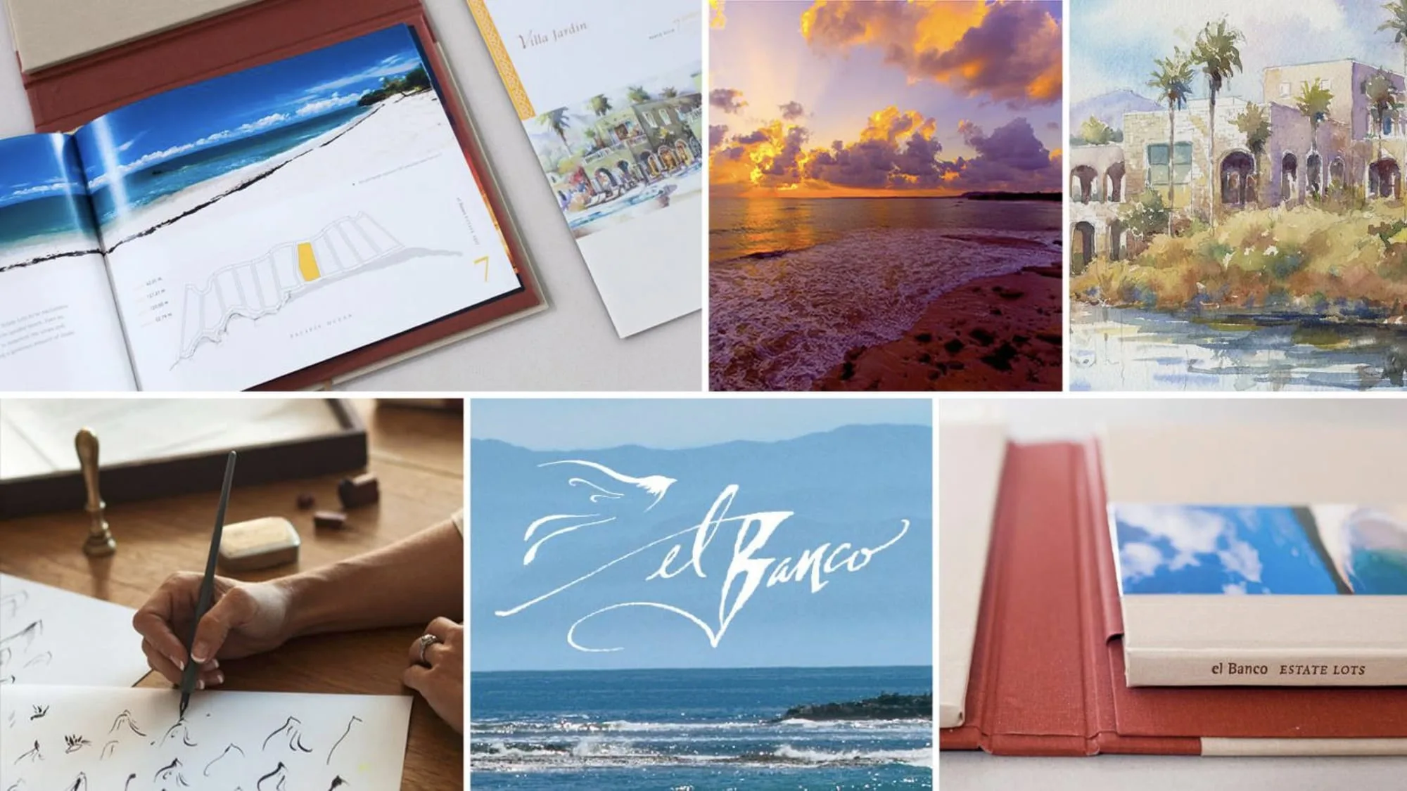 El Banco identity and digital work by Madplum Creative.