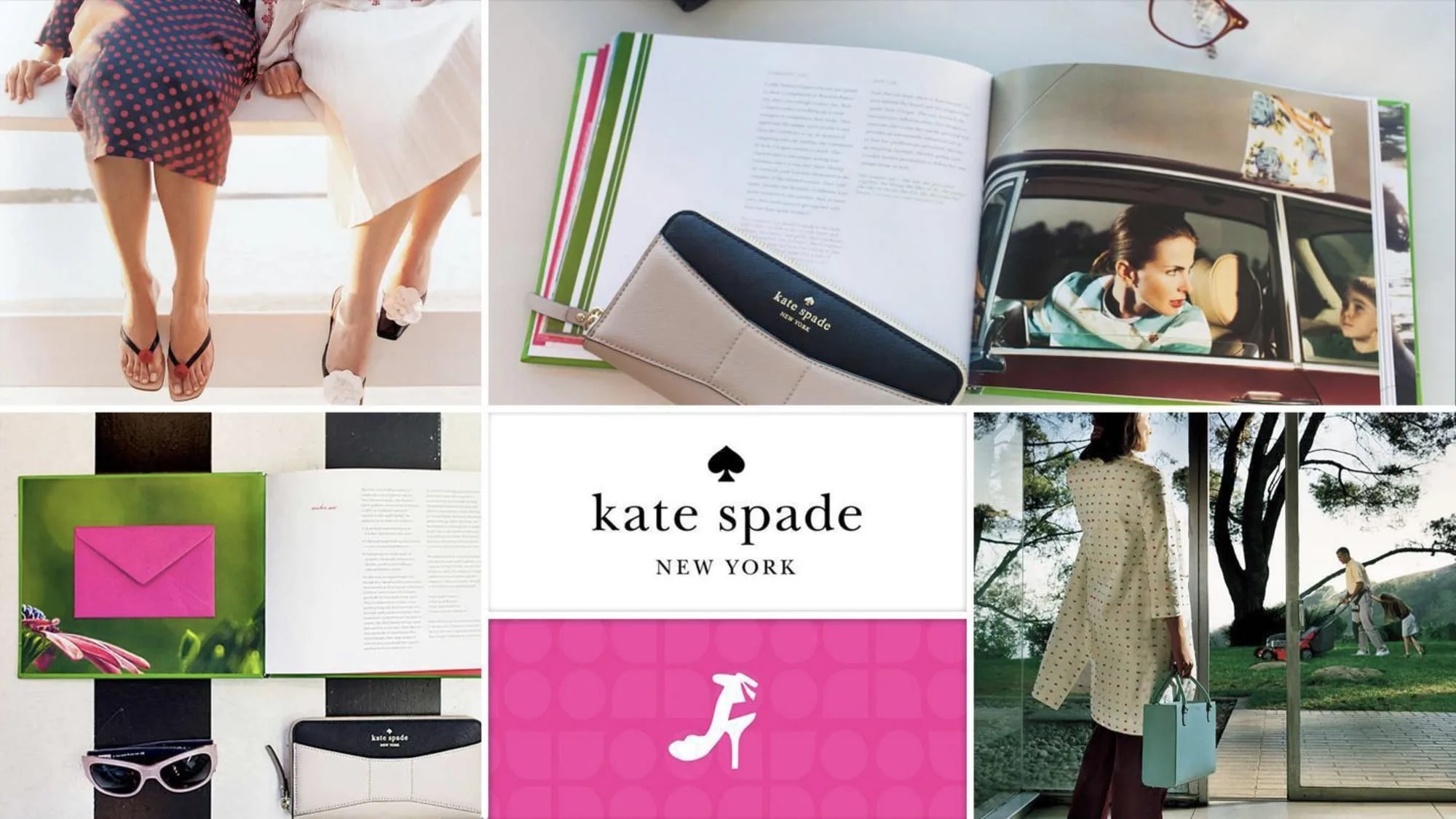kate spade identity and digital work by Madplum Creative.