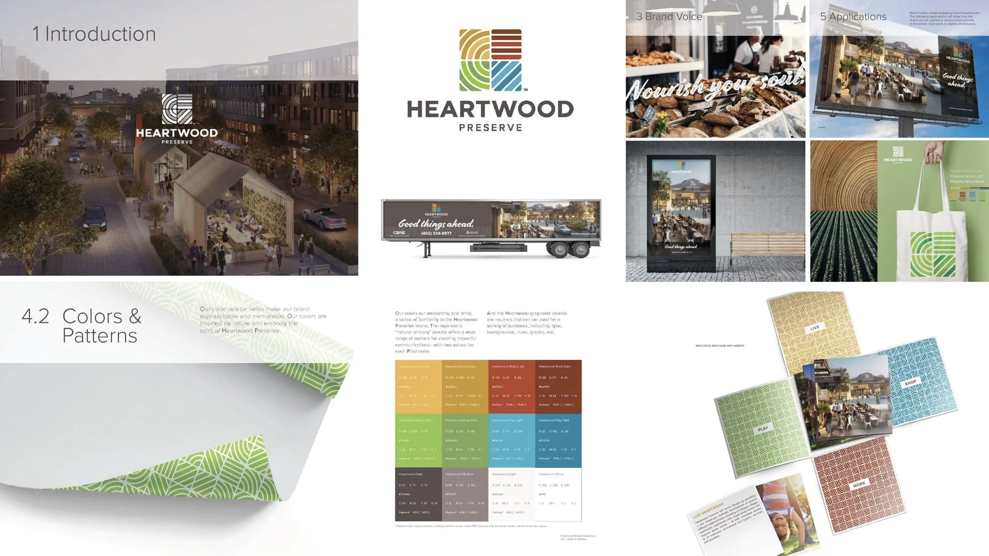 Heartwood Preserve identity and digital work by Madplum Creative.