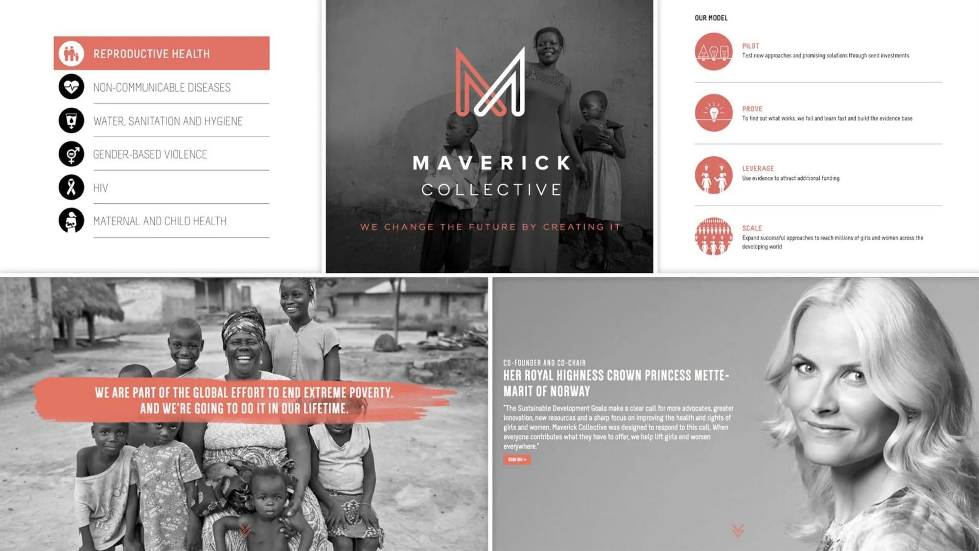 Maverick Collective brand and digital experience by Madplum Creative.